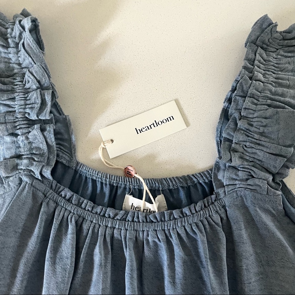 Heartloom Ruffled Strap Tank - Picture 5 of 7
